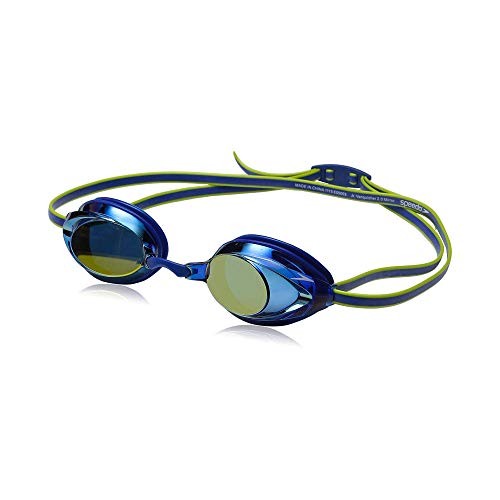 Unisex-child Swim Goggles Vanquisher 2.0 Junior Mirrored Blue