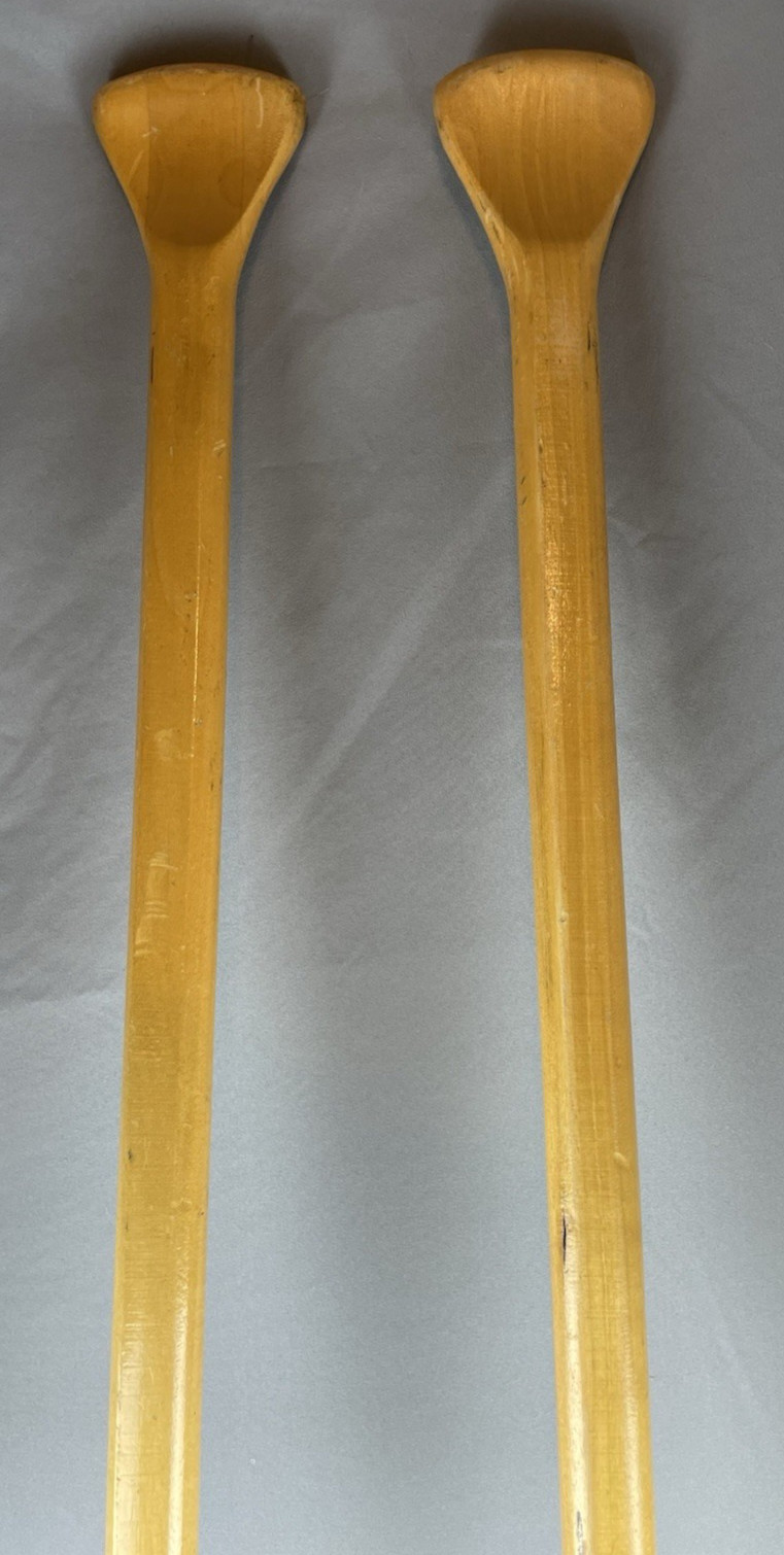 2 FEATHER BRAND 4 Foot 47″ Paddles Caviness Woodworking Co Made In USA