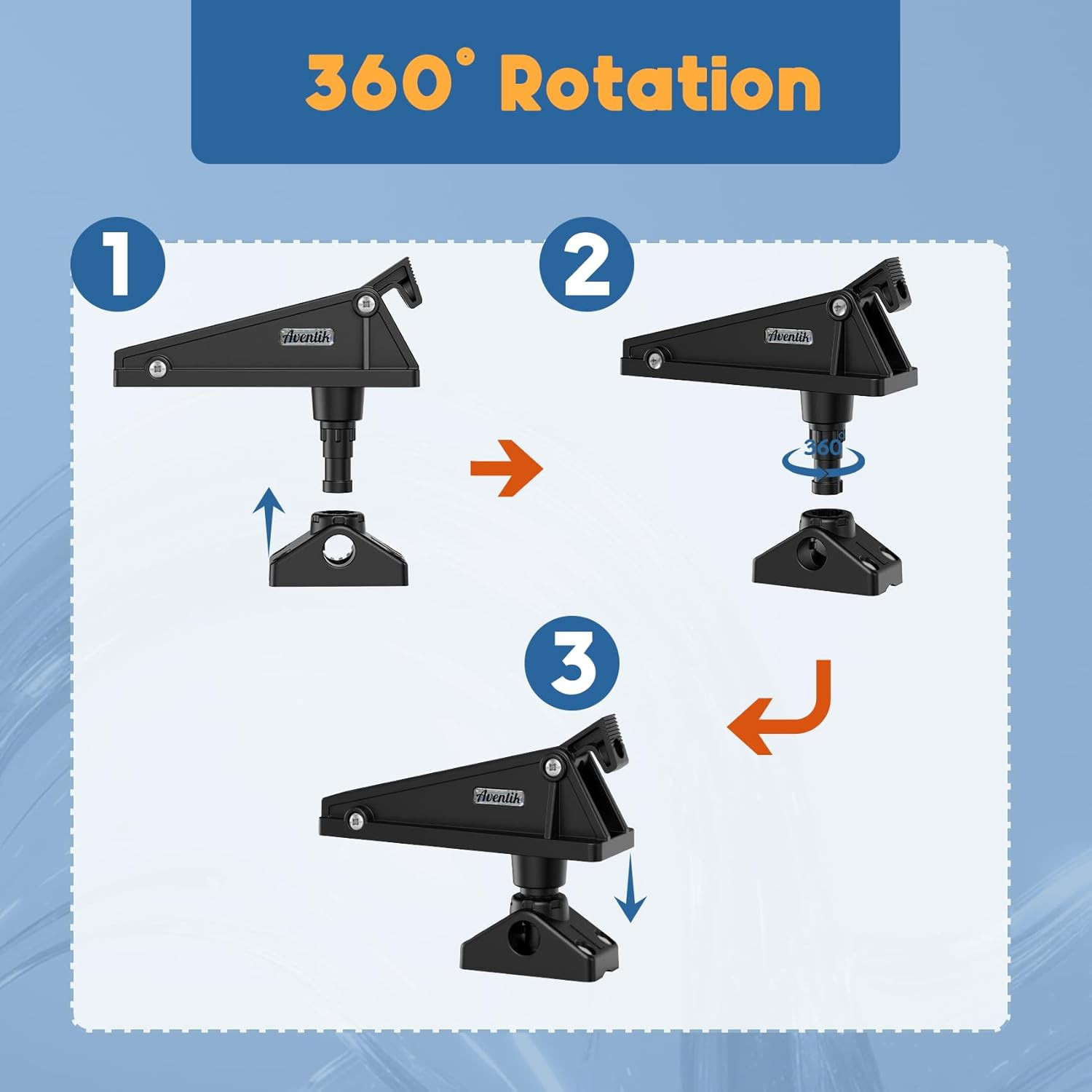 Kayak Anchor Lock System with Side Deck Mount – Durable, Easy-To-Use Anchor L…