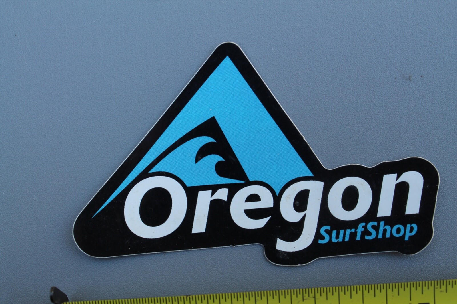 Oregon Surf Shop Blue Black White Wave Mountain OG V57 Vintage Surfing STICKER