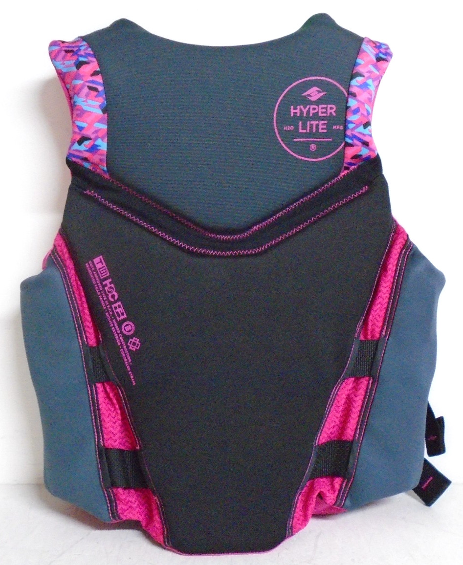 NEW Hyperlite Ladies Life Vest Jacket | Medium (36″-40″) | Pink/Black – 1186866