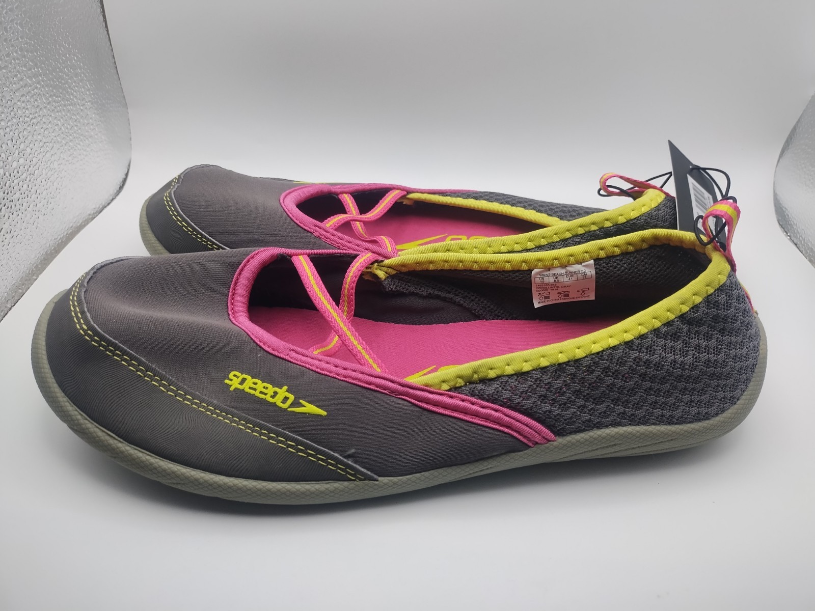 Women’s Speedo Beach Runner 2.0 Water Shoes Gray WMN Size 10