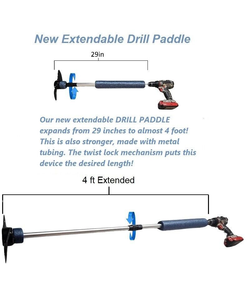 Drill Paddle ®, SCUBA, KAYAK,BOAT,CANOE,PONTOON,TUBE,OCEAN,PONTOON,OAR,DINGHY!