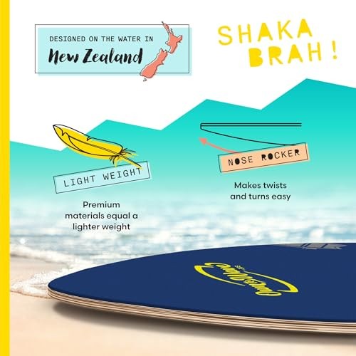 BPS ‘Hang Loose’ 35″ / 40″ Skimboard for Beginners with 40 Inch Dark Blue