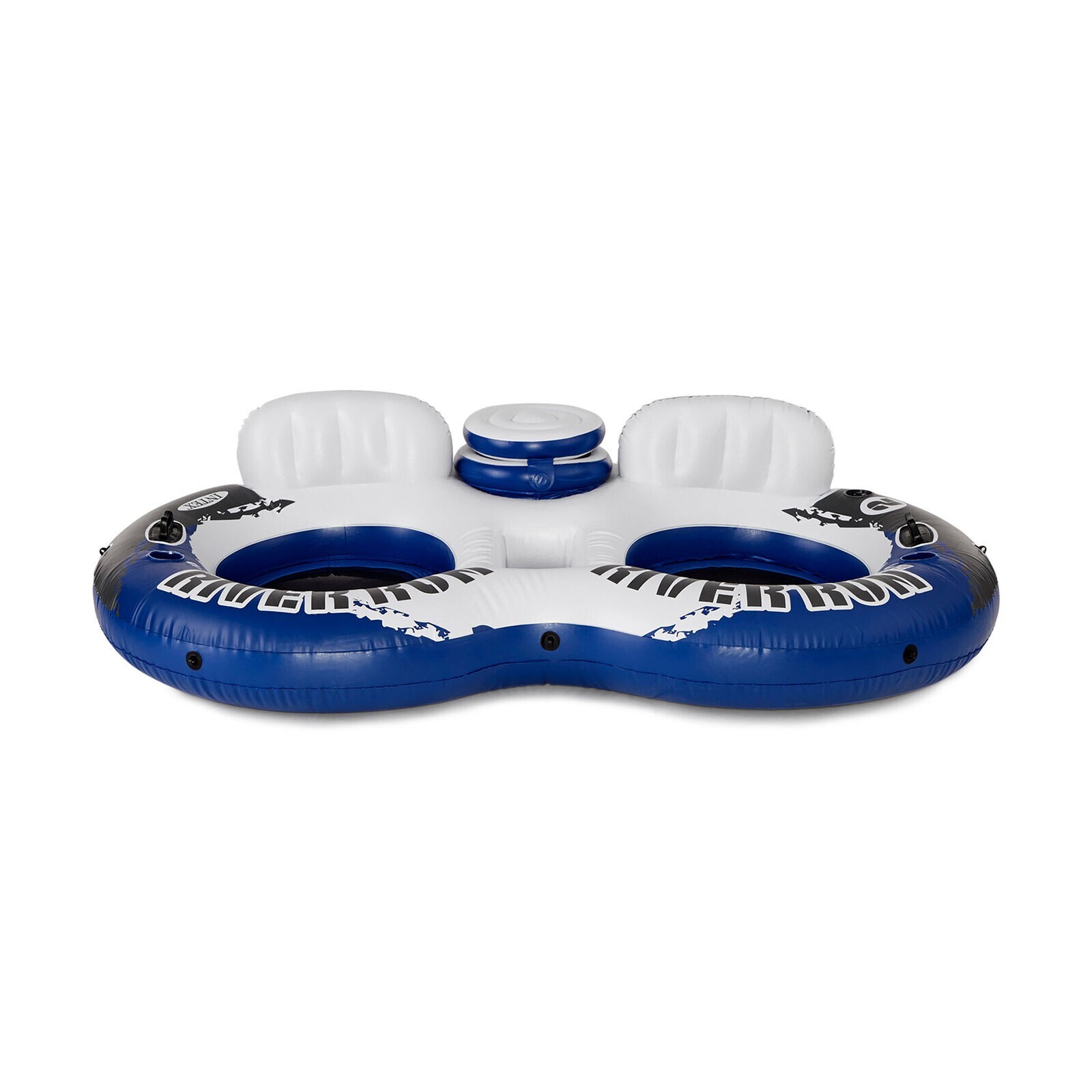 Intex 58837EP River Run II 2-Person Water Tube with Cooler and Connectors