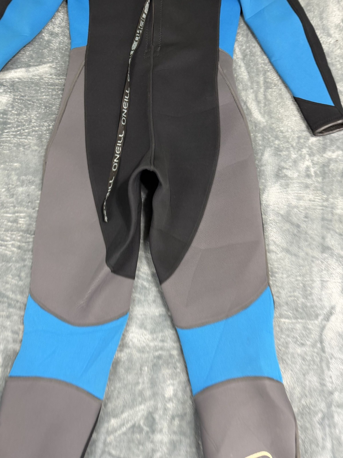 O’Neill Reactor 3/2mm Wetsuit Men’s Size LT Large Tall Full Suit Black Blue Gray