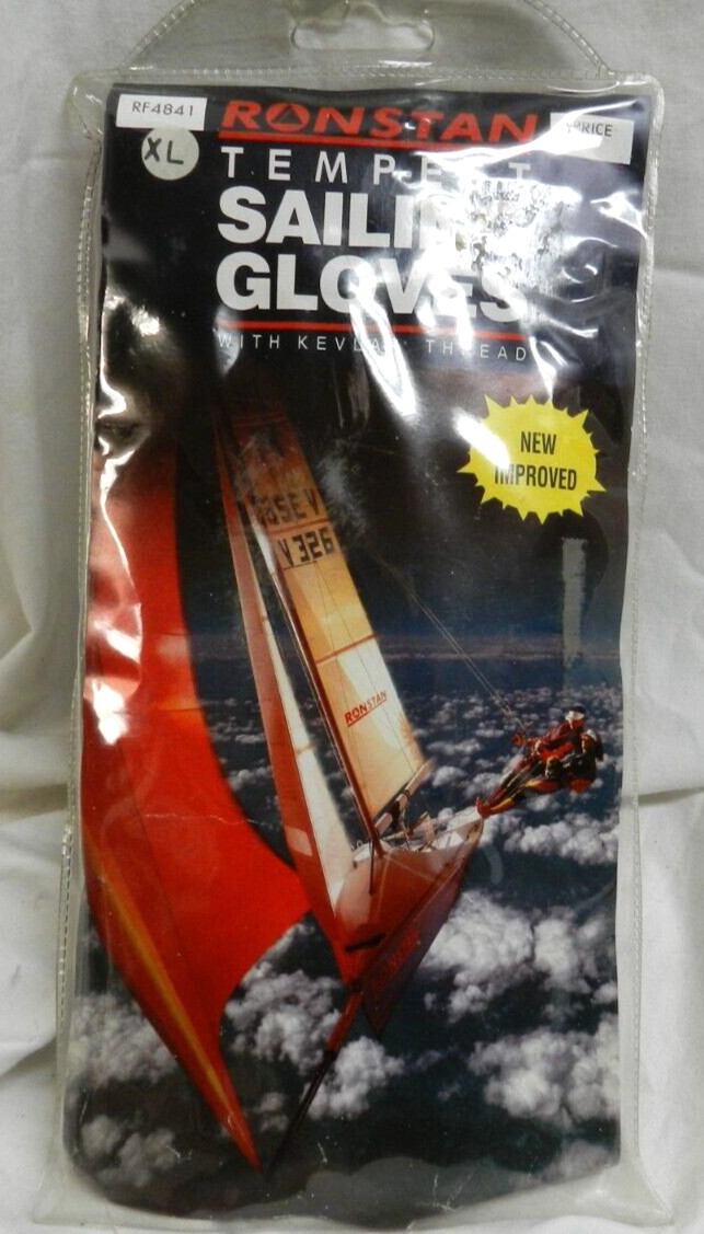 Ronstan Sailing SYSTEMS TEMPEST SAILING Gloves #RF4841,Race Gloves Size Men’s XL