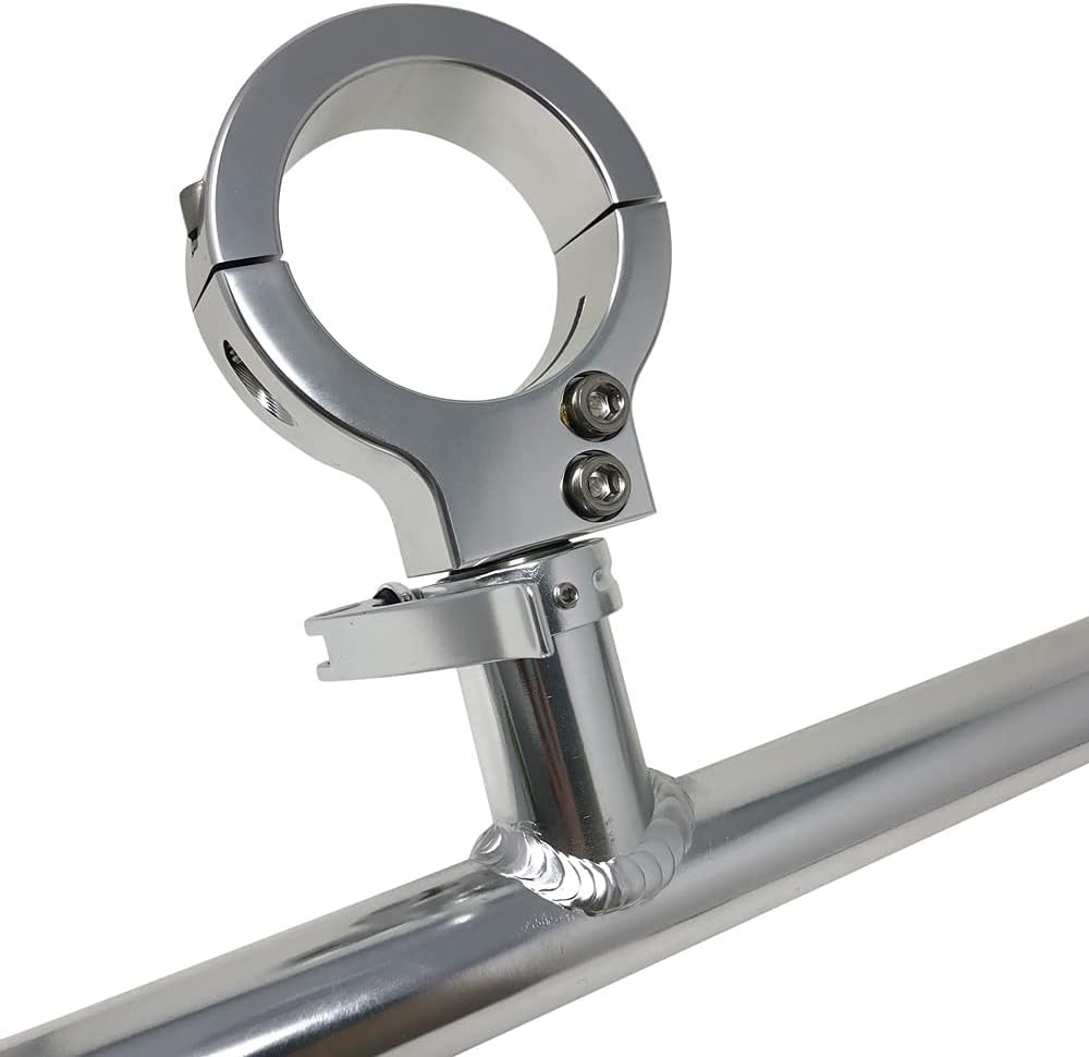 Monster Tower Water Ski Rack Quick Release Boat Mount Aluminum Silver