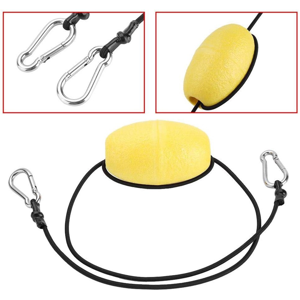 Kayak Drift EVA Foam Stainless Steel arabiners Anchor Tow Rope Throw Line Float