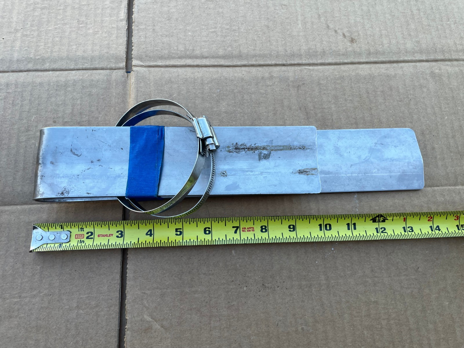 home made bail out pony bottle tank bracket works great scuba dive