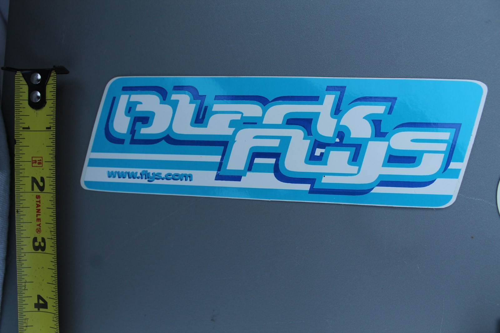 BLACK FLYS Sunglasses Blue White Punk Graffiti OG BF3 Vintage Surfing STICKER