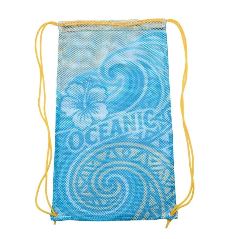 Oceanic Adult Snorkeling Set 3-Piece Fins Mask Snorkel Mesh Storage Bag