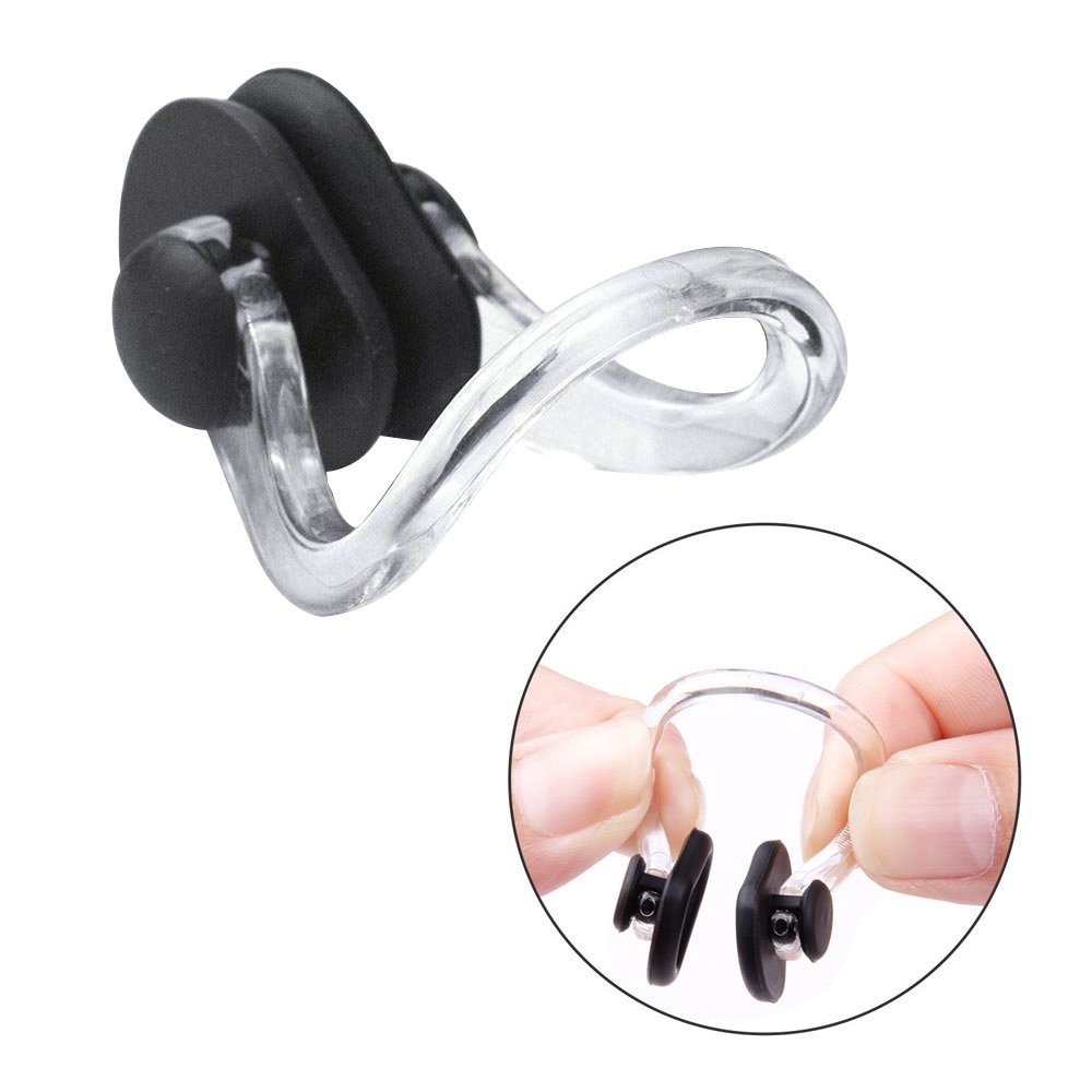 10Pcs Nose Clip for Swimming Nose Plugs for Kids and Adults Multi-Color