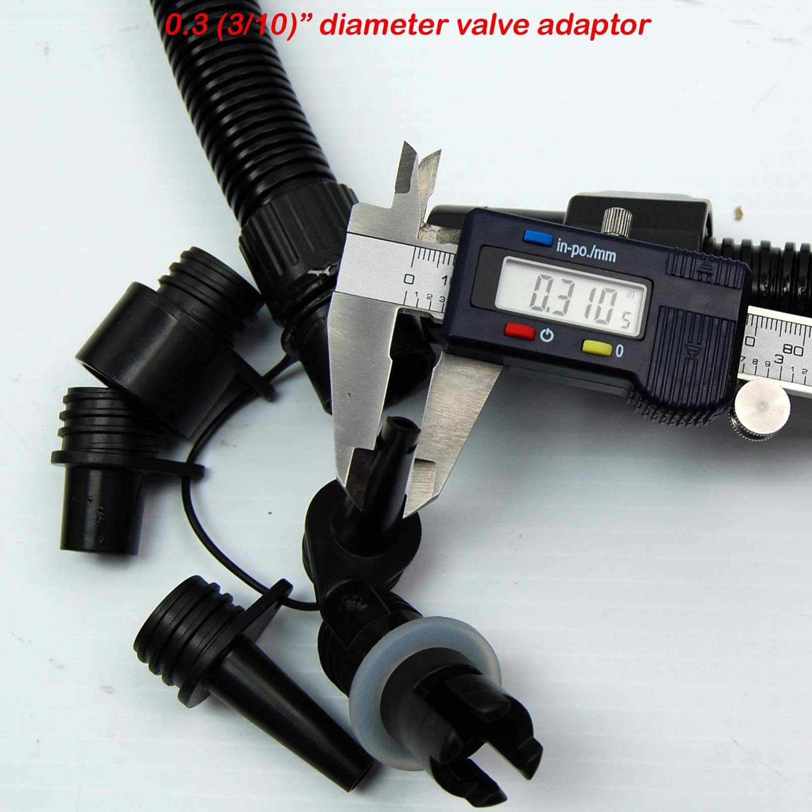 Nylon Air Hose Kit 20PSI SUP Electric Air Pump Replacement Accessories Parts