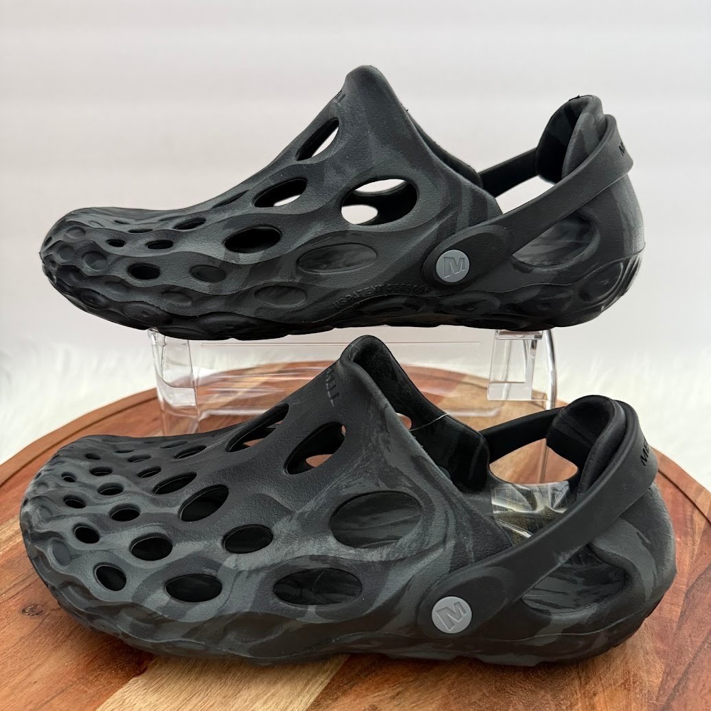Merrell Hydro Moc Black Marble Womens 9 Water Shoes J19992 BLOOM EVA Slip On