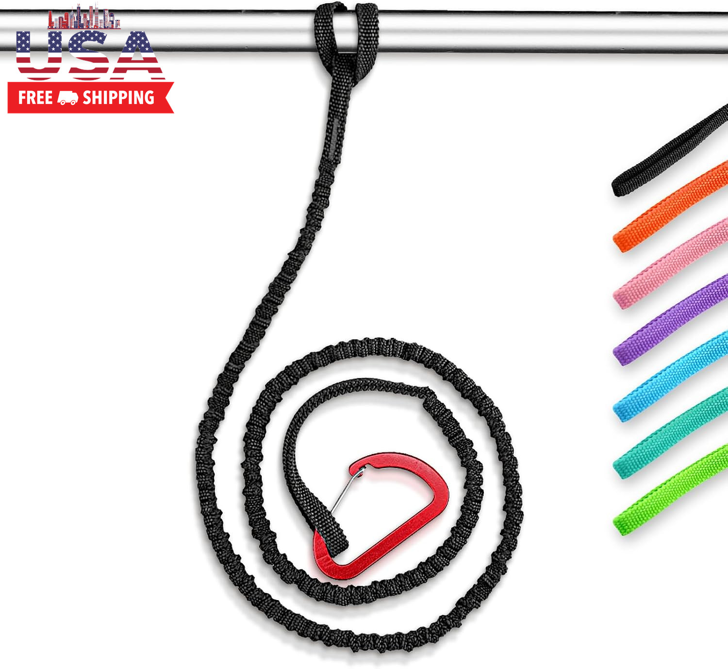 Kayak Paddle Leash Accessories for Kayaking Fishing Paddle Board