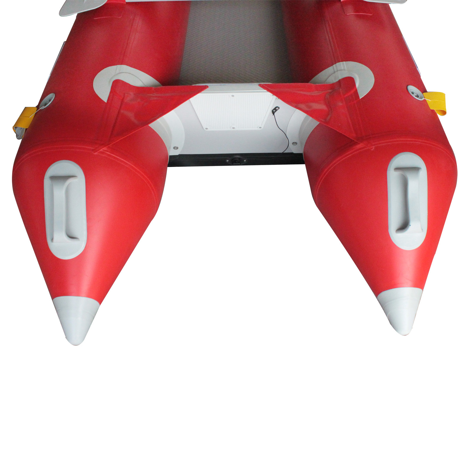 BRIS 14.1Ft Inflatable Kayak Fishing Tender Inflatable Pontoon Boat Canoe