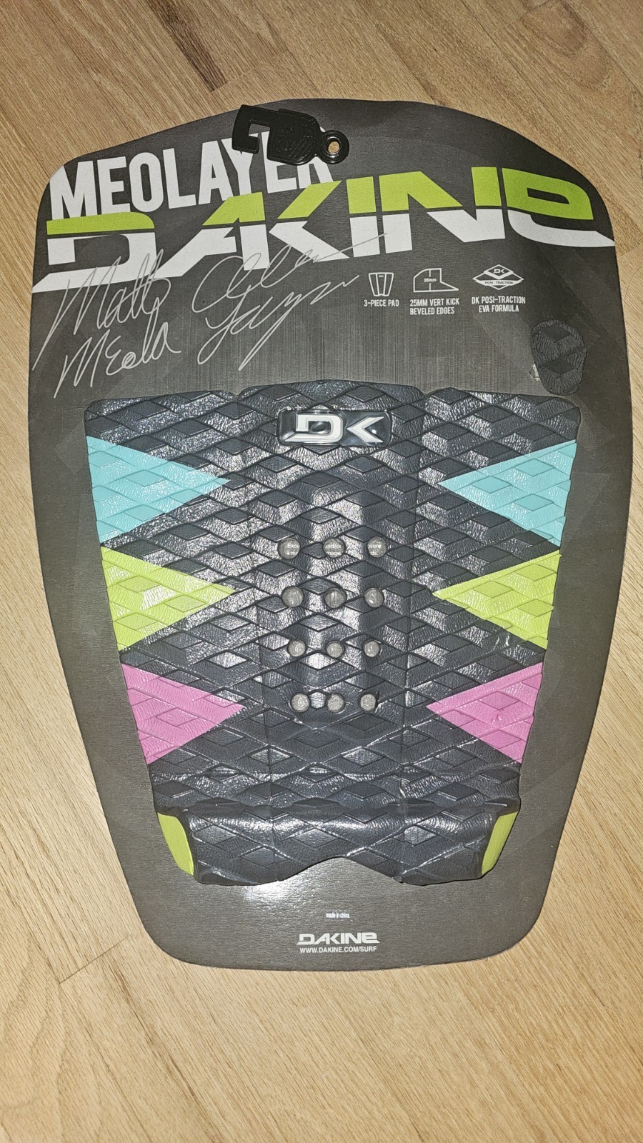 Dakine Meola Pro Pad Surf Traction Pad – 3 Piece 10mm arch 25mm rolled tail