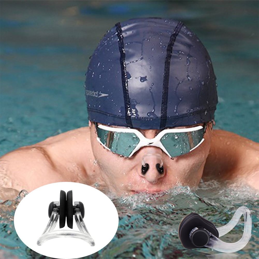 10Pcs Nose Clip for Swimming Nose Plugs for Kids and Adults Multi-Color