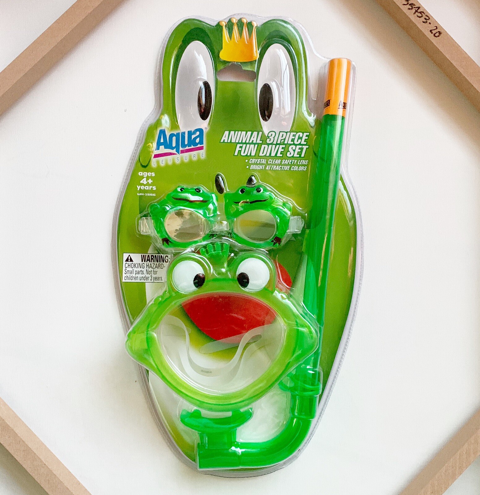 Aqua Leisure Animal 3 PIECE Fun Dive Set Goggles Dive Mask