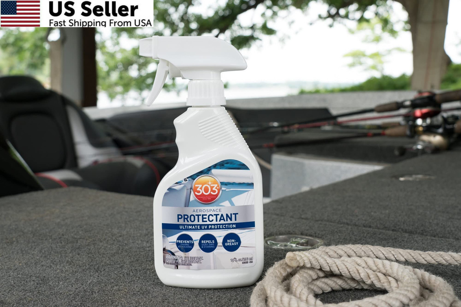 303 Products Marine Aerospace Protectant – UV 10 Fl Oz (Pack of 1), White