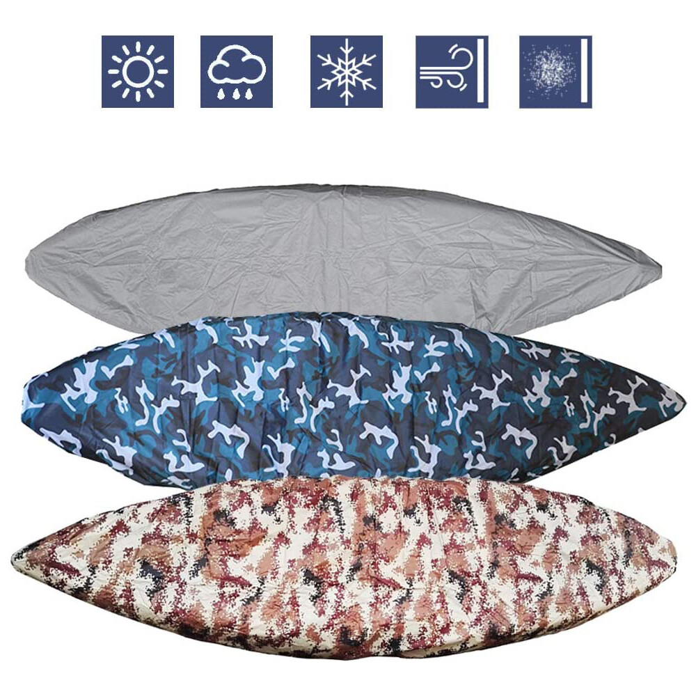 6.9-16.4ft Waterproof Universal Kayak Canoe Cover UV50+ Shield Boat UV Protector