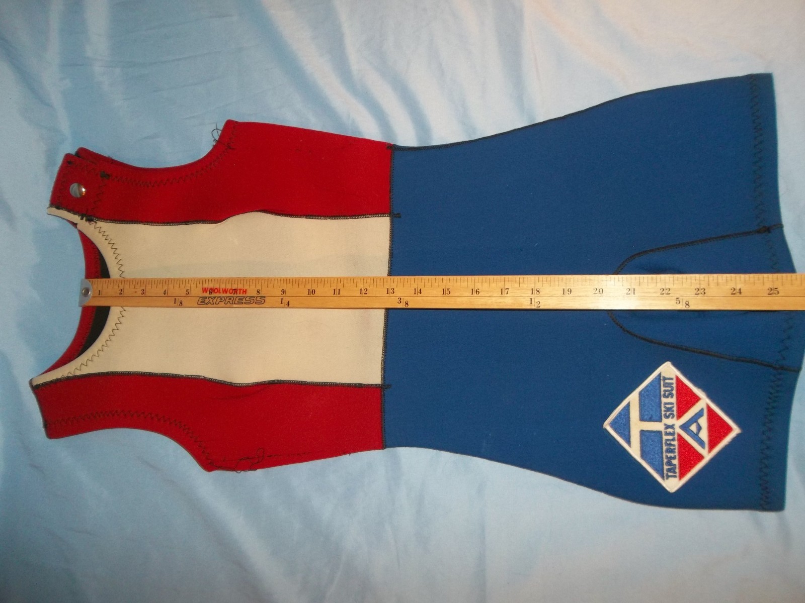 Vtg Taperflex Jet Ski Suit Short Neoprene Wetsuit 1970’s? Boating Memorabilia