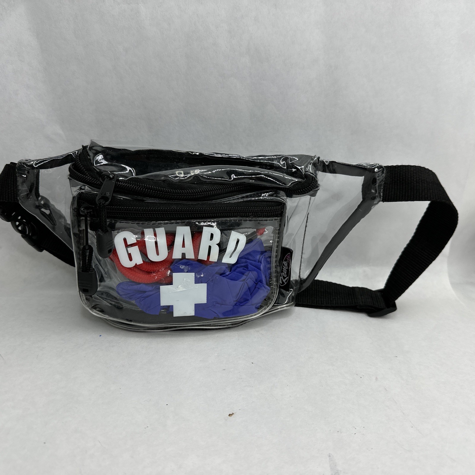 Lifeguard Hip Pack Clear First AidKit CPR Mask Adult Child Rescue Fanny Pack