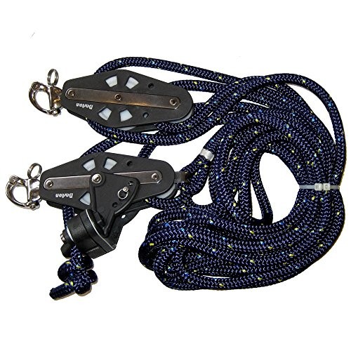 Barton Marine Size 3 Vang System Snap Shackle 24 ft Line Sailing Rigging