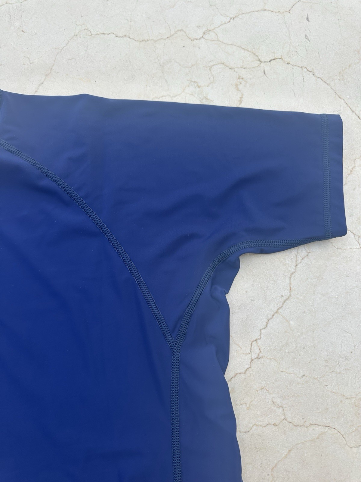 Legend Rash Guards Men’s Rash Guard Size XL In Blue – Nylon + Elastane
