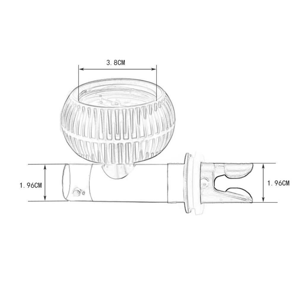 Compact Air Valve Pressure Gauge Accurate Readings Easy Transportation