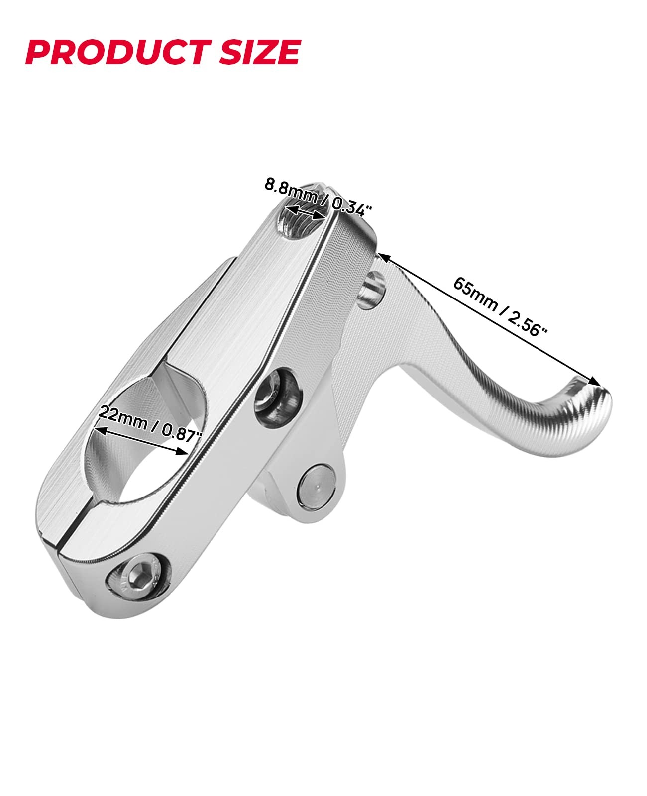 KEMIMOTO Finger Throttle Silver Jet Ski