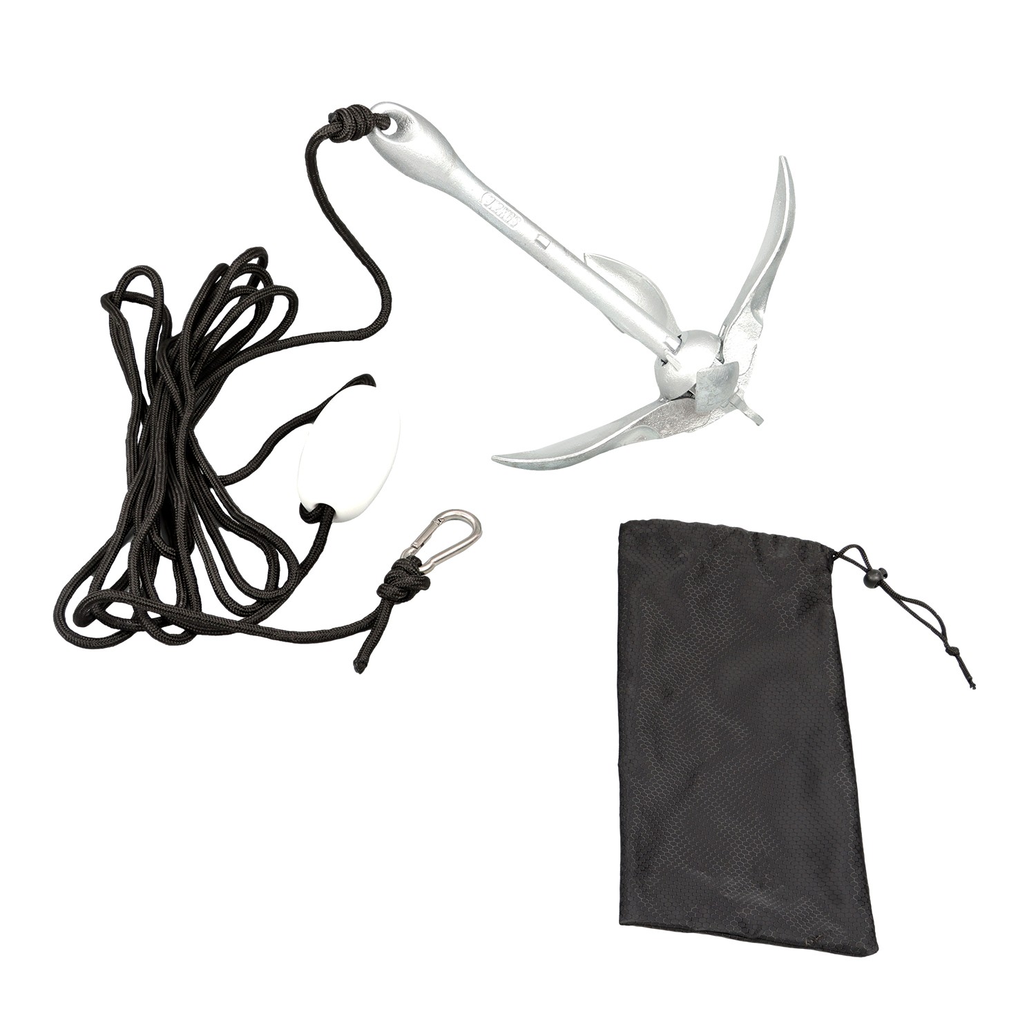 Folding Grapnel Anchor Kit 1.5LB/3.3LB/5.5LB/7.05LB For Canoe Kayak Raft Boat
