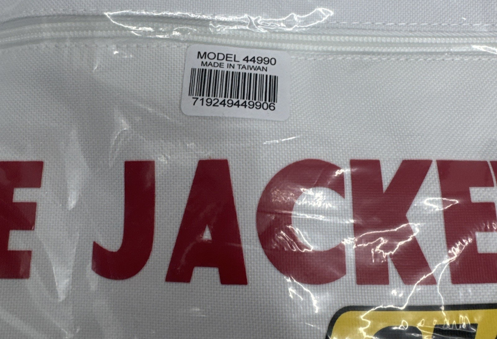 NEW Heavy-Duty 6-Capacity Life Jacket Nylon Storage Bag w/Carrying Handles White