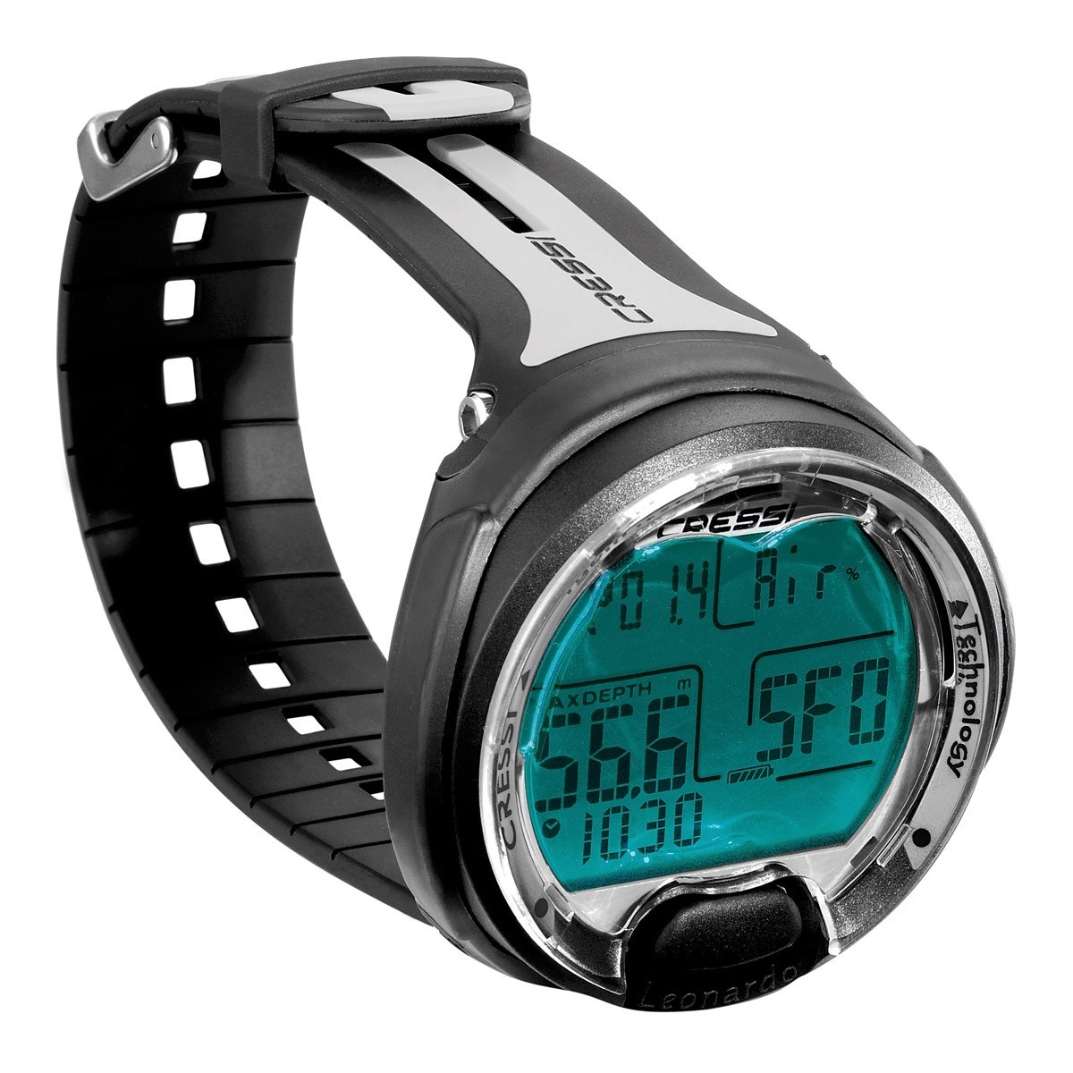 Cressi Leonardo Wrist Computer – Black/Gray – Returned – 2 Dives Logged