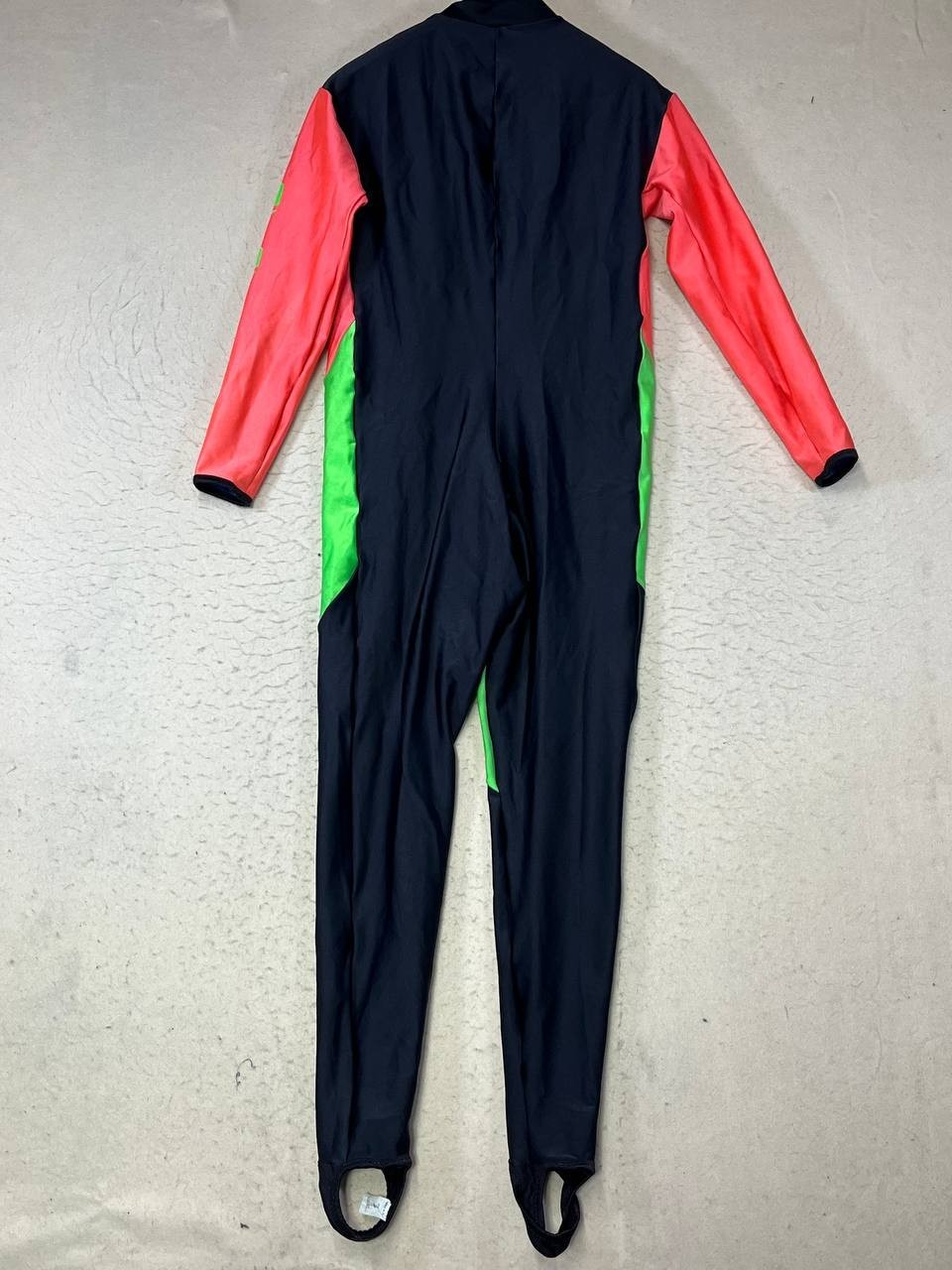 Mares Ultraskin Scuba Diving Men’s Neon Orange Green Black Jumpsuit Size L