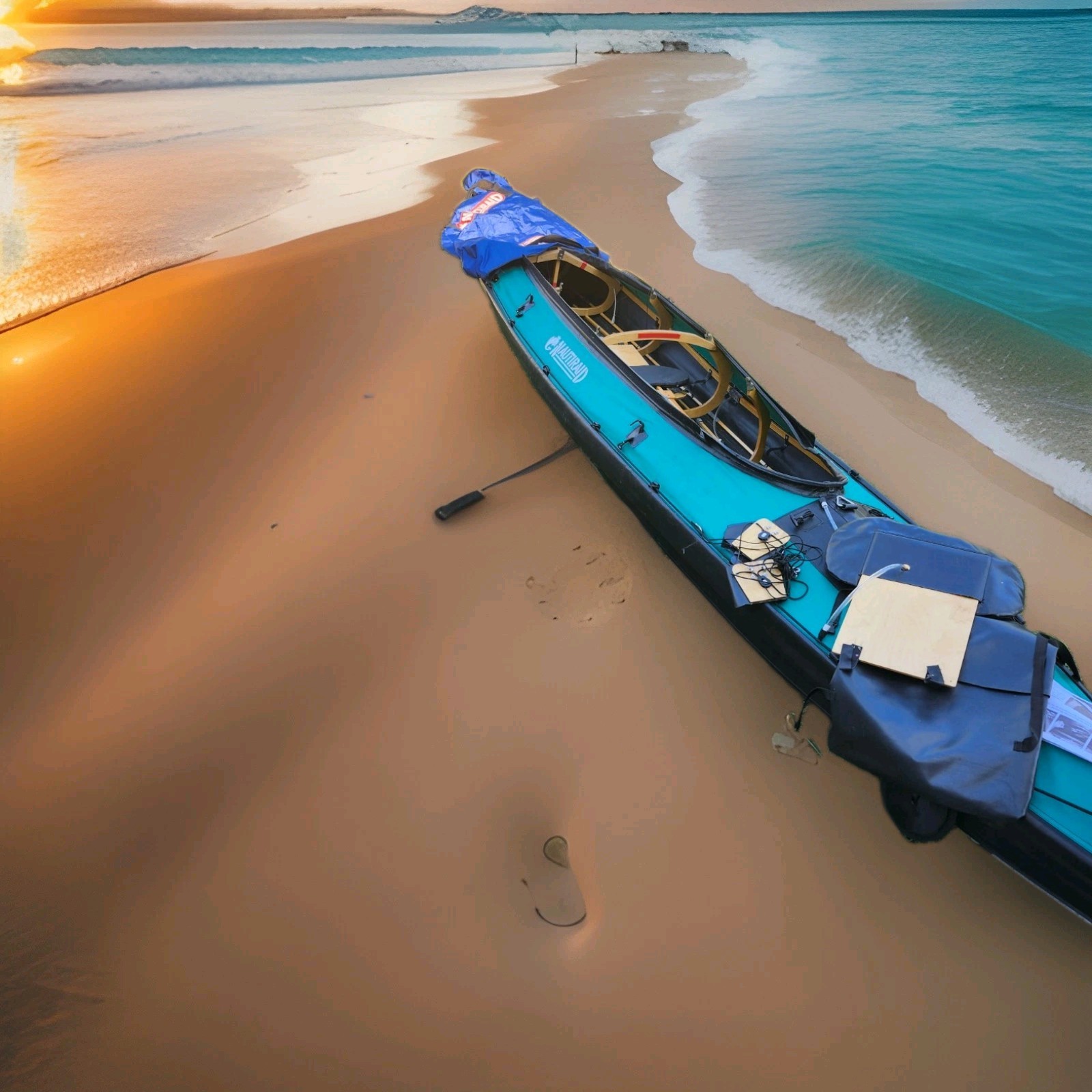 The Nautiraid Grand Raid 540 is a skin-on-frame folding kayak.