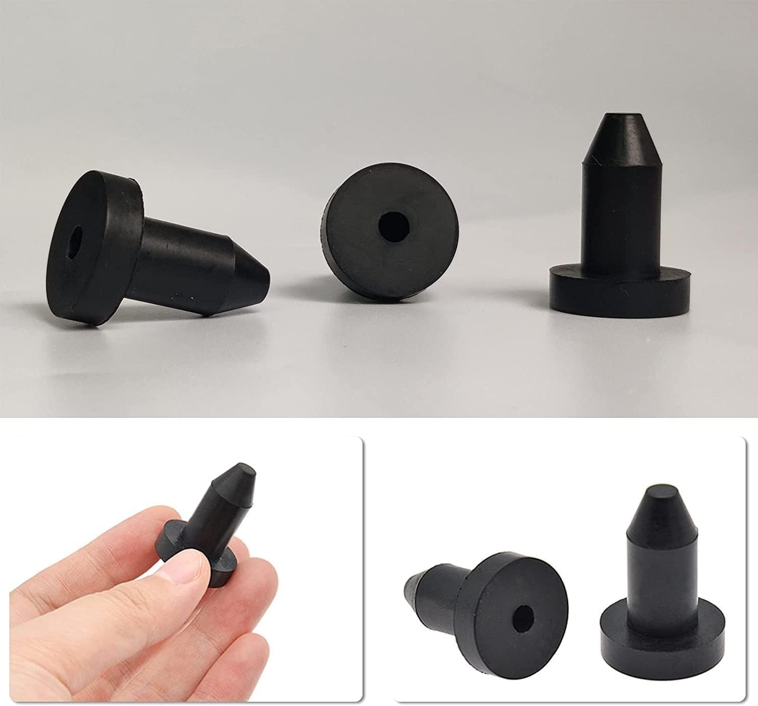 Universal Kayak Drain Plug Set – 8 Silicone Scupper Plugs for Various Models