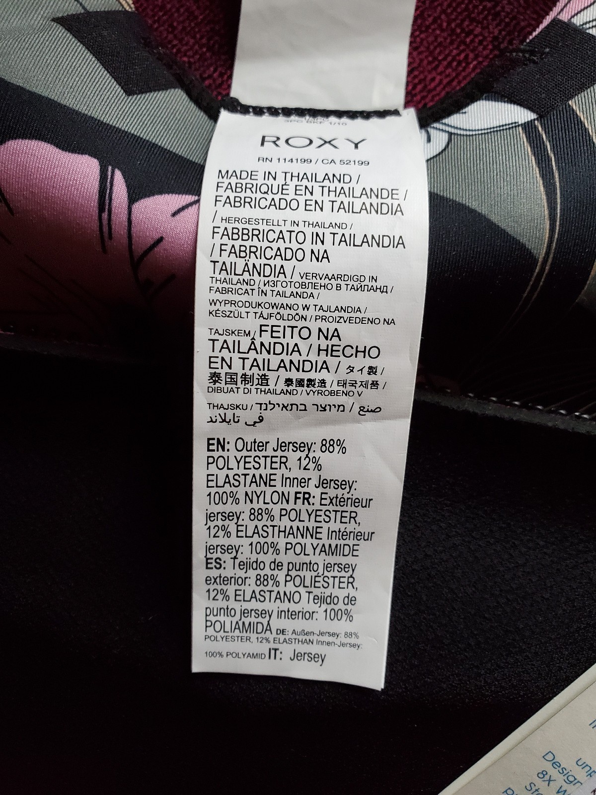 Roxy 3/2mm Elite Chest Zip Womens Wetsuit Size 8 Black Floral $400 New With Tags
