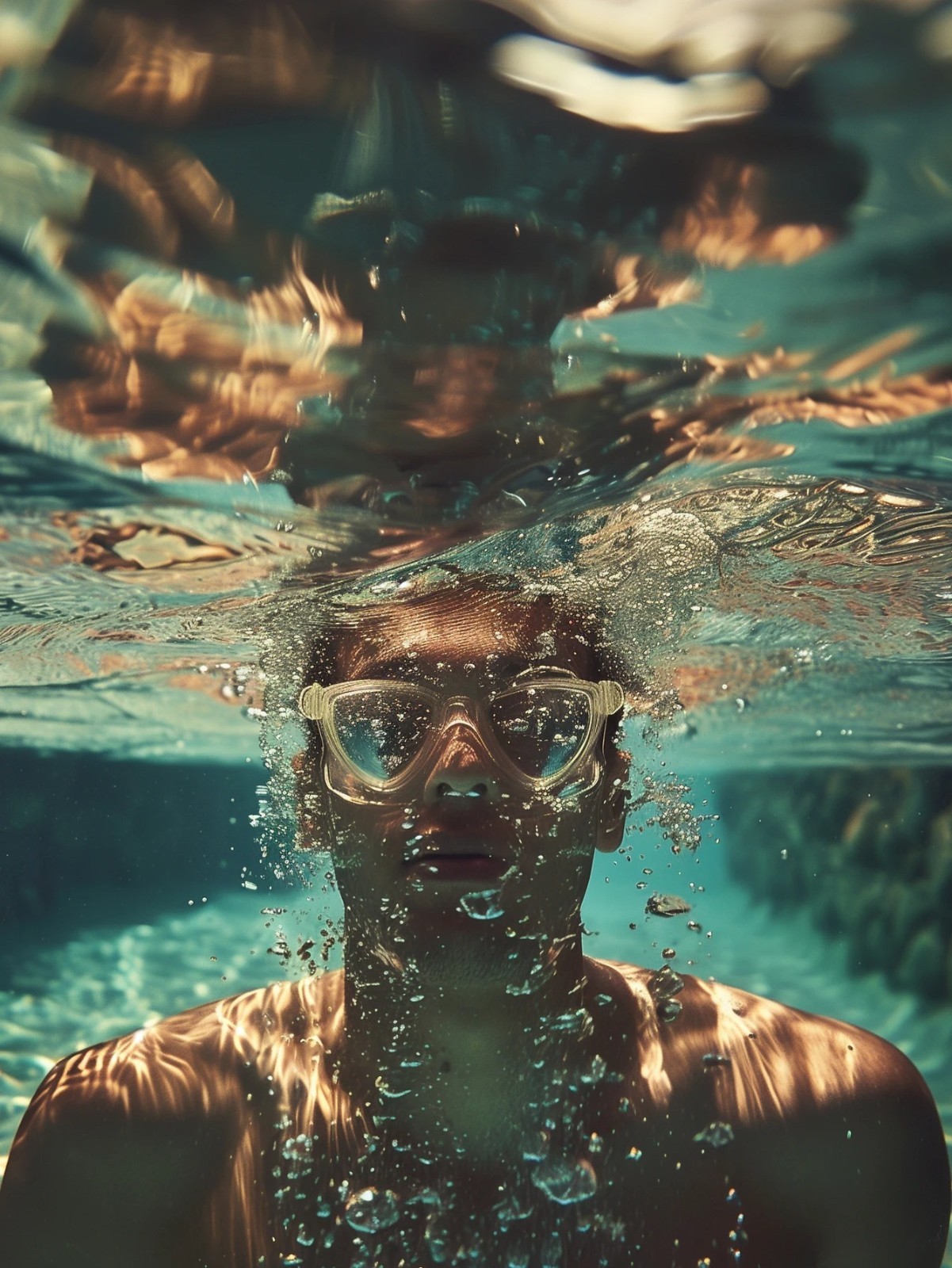 Wide View Clear View Swimming Goggles for Adult, Anti-Fog UV Protection No Leak