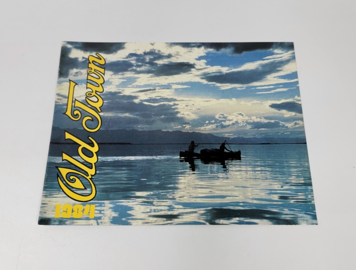 Vintage 1984 Old Town Canoe Brochure / Catalog