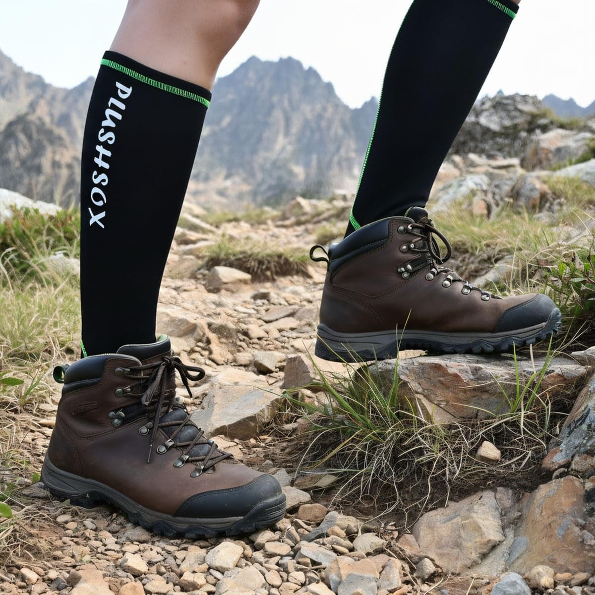 Plushsox Premium Long Neoprene Wet Wading Socks No Bunching At Ankle Wader Sock