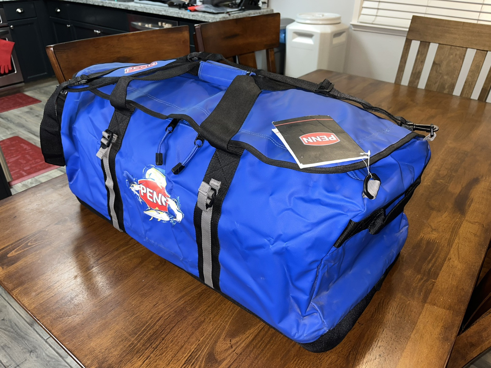 Penn XL Boat Fishing Tackle Bag Blue PND001DI-BLU 28.1”, Brand New w/ Tags