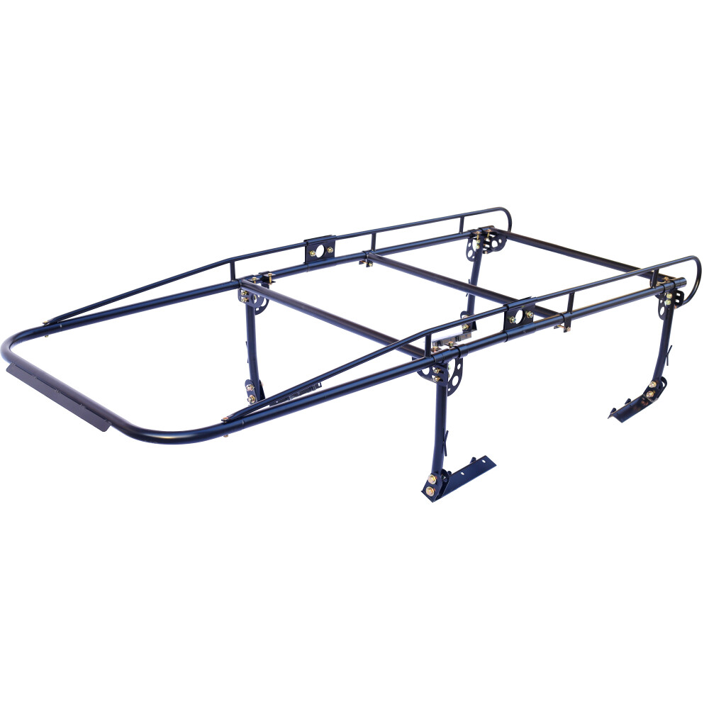 1000 LBS Adjustable Truck Contractors Rack Ladder Pickup Kayak Lumber Rack Side