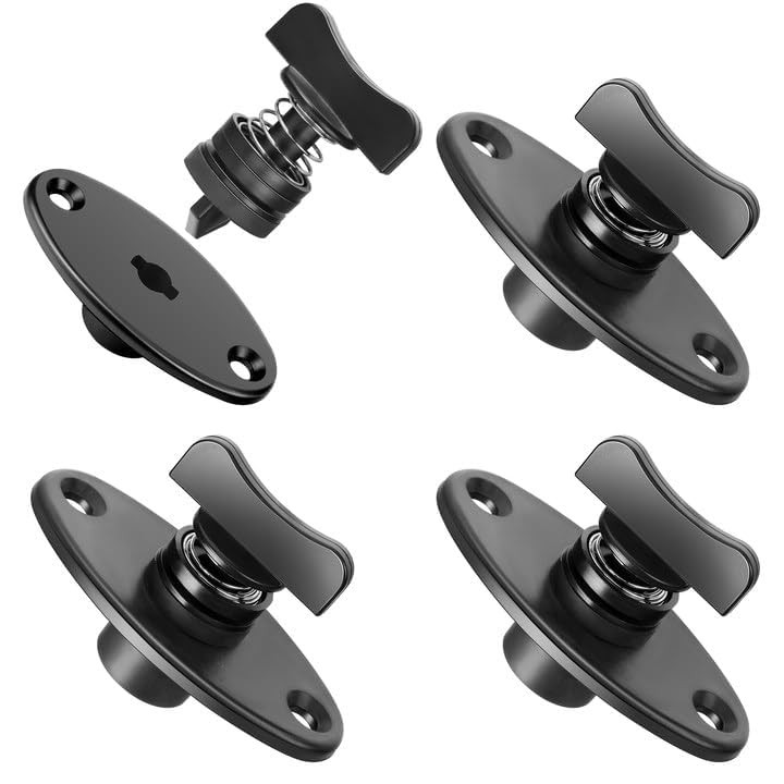 RunNico 4 Set Boat Windshield Fastener, Clips for Boats…