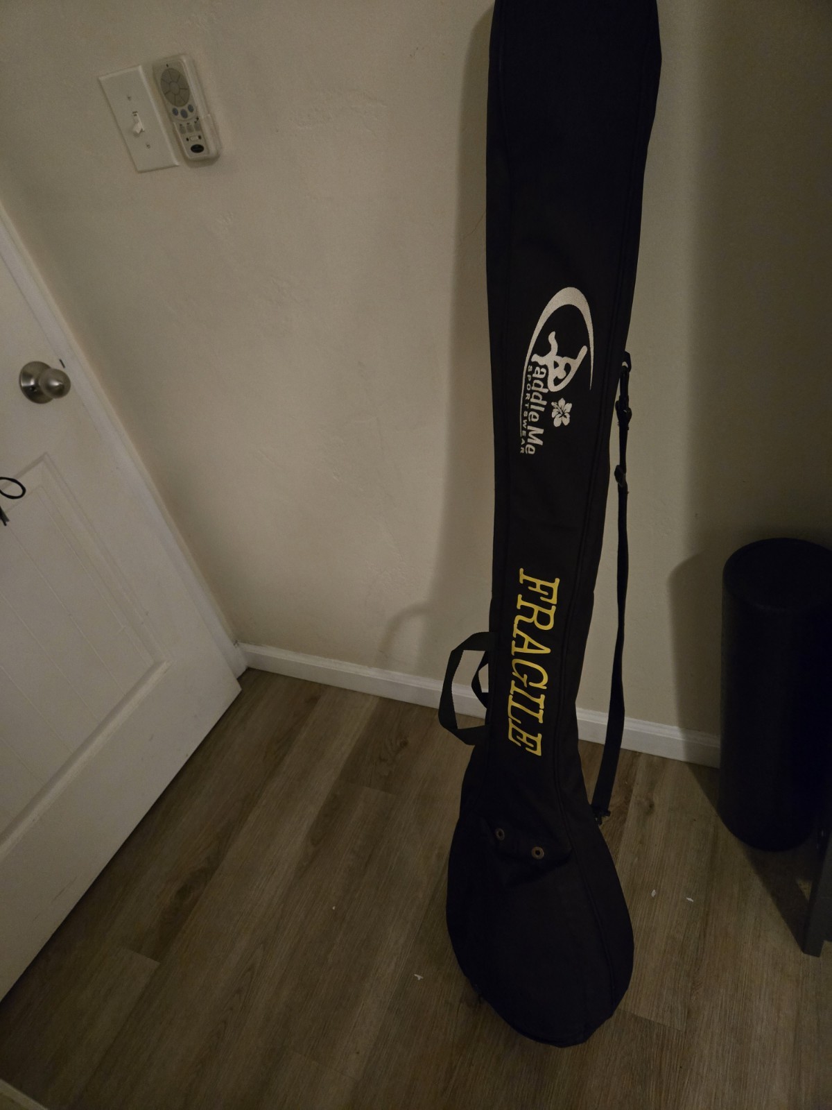 KIALOA 1-Piece Canoe Paddle Board Paddle with Travel Carry Bag