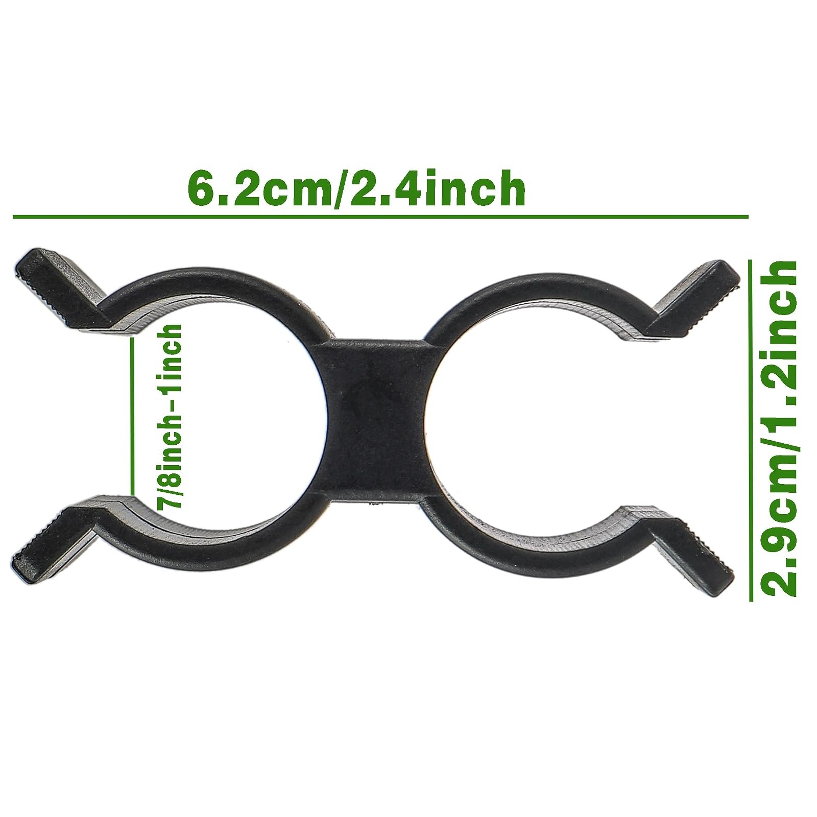 Boat Bimini Top Pole Clips 4 Pcs Nylon