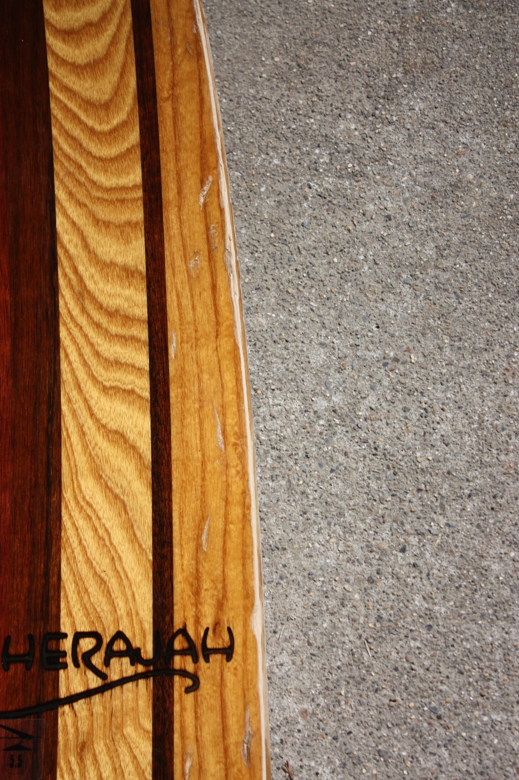 Vintage 70’s Wood MAHERAJAH 5.5 Water Ski Single Ski