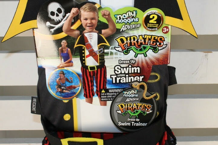Narly Noggins Adventure Pirates Swim Trainer‎ Level 2 Medium/Large 33-55 Pounds
