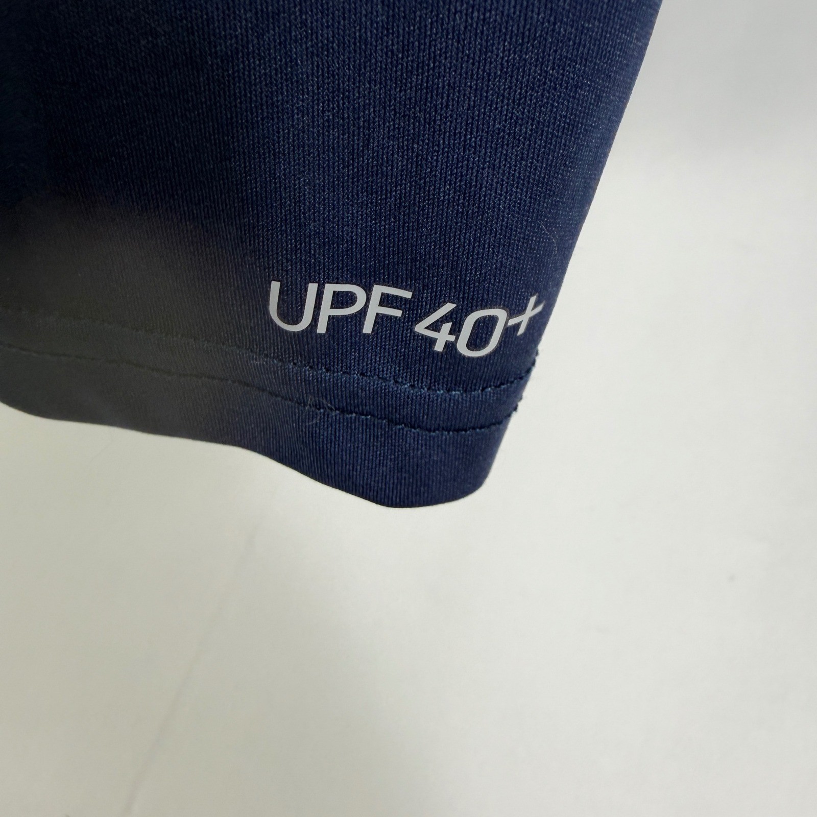 Nike Swim Mens Dri-FIT UPF 40+ Long Sleeve Rash Guard Navy Blue XL NESSA587